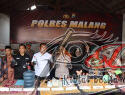Polisi Bongkar Pabrik Miras Rumahan di Malang, Sekali Produksi Bisa Capai 250 liter Arak