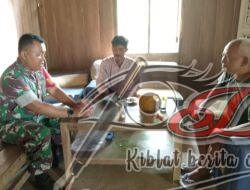 Komsos Dengan Ketua RT, Babinsa Eratkan Silaturahmi