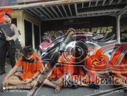 Oprasi Pekat Semeru 2024 Polisi Berhasil Mengamankan 15 Tersangka, Satu Diantaranya Wanita