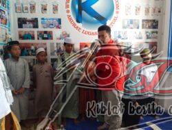 Rayakan HUT Ke-1, Media Online Beritainvestigasinews Bagikan Sembako dan Satunan Anak Yatim