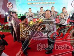SSDM Polri Gelar Bakti Sosial Dalam Rangka Hari Bhayangkara ke-78 di Lahan Pusat Pembinaan SDM UNGGUL Polri