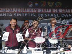 Polri Berhasil Bongkar Pabrik Narkoba di Malang Berkedok Kantor EO