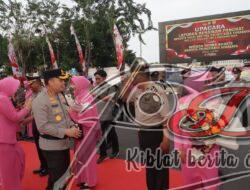 Kapolrestabes Surabaya Pimpin Upacara Kenaikan Pangkat Personel Polrestabes Surabaya