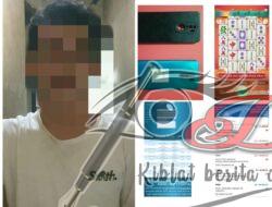 Unit Reskrim Polsek Semampir Amankan Cleaning Service Sedang Main Judi Online