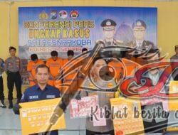 Satresnarkoba Polresta Sidoarjo Amankan Sembilan Tersangka Pengedar Sabu