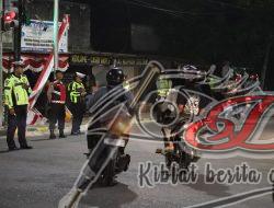 Polres Madiun Kota Gelar Penyekatan Jalur Perbatasan pada Pengesahan Warga Baru Pandan Alas