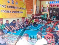 Cooling System Jelang Pilkada, Ju’mat Curhat Polrestabes Surabaya di Kelurahan Kebonsari