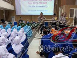 Kapolsek Simokerto Penyuluhan Kenakalan Remaja Dan Judi Online Ke Sekolahan Untuk Cegah Salah Pergaulan
