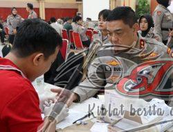 Rangkaian HUT Polwan ke-76 Diperingati Dengan Donor Darah