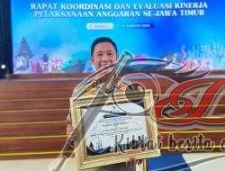 Polres Bojonegoro Raih Penghargaan Kinerja Pelaksanaan Anggaran Terbaik