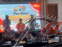 Satreskrim Polrestabes Surabaya Bersama Polsek Tandes Berhasil Amankan Kakak Kandung Yang Bantai Adik Nya Sendiri Sampai Tewas 