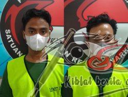 Satresnarkoba Polrestabes Surabaya Kembali Ringkus Dua Pengedar Narkotika Jenis Tembakau Gorila Melalui Medsos IG