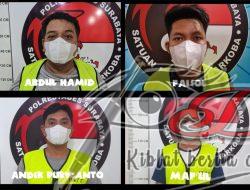 Satresnarkoba Polrestabes Surabaya, Gerebek Bandar dan 7 Pemakai Sabu Saat Pesta di Jalan Kunti Surabaya