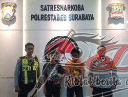 Tim Urai Satlantas Polrestabes Surabaya, Dua Pengendara di Wonokromo Surabaya Diringkus, Kedapatan Bawa 17 Butir Pil ‘Y’
