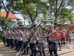 Polresta Banyuwangi Siagakan Ratusan Personel Pengamanan Penetapan Nomor Urut Paslon Pilkada 2024