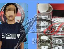 Polres Tanjung Perak Amankan Pengedar Ganja Kering Asal Dukuh Kupang