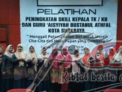 Pauddasmen PDA Surabaya Sukses Gelar Pelatihan Peningkatan Skill Kepala dan Guru TK/KB Aisyiyah Se-Surabaya
