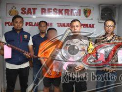 Unit Jatanras Polres Pelabuhan Tanjung Perak Gerak Cepat Amankan Pelaku Penganiayaan di Jalan Bulak Banteng Tanjung.