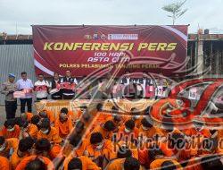 Satresnarkoba Polres Pelabuhan Tanjung Perak Berhasil Ungkap 59 Kasus Narkoba dan 66 Tersangka Diamankan
