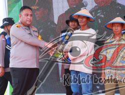 Dukung Ketahanan Pangan Kapolres Pelabuhan Tanjung Perak Pimpin Penanaman Jagung di Tambak Wedi Surabaya