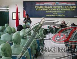 Kodim Boyolali Terima Pembinaan Mental dan Ideologi
