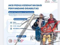 Bersama Wujudkan Indonesia Inklusif, Bermartabat, dan Sejahtera: Acara Peduli Disabilitas oleh Yayasan Ruang Pasien Indonesia dan Yayasan Hand Internasional