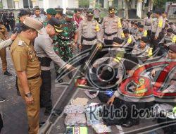 Ratusan Personel Polres Pasuruan Disiagakan di 17 Kecamatan Amankan 1.726 TPS Pilkada 2024