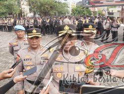 Kapolresta Sidoarjo Sebar 1.298 Personel Untuk Amankan TPS Pilkada 2024