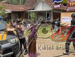 Di Banyuwangi Usai Nyoblos Dapat Makan Gratis dari Pak Polisi