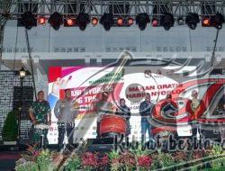 Warga Antusias Sambut Program Makan Gratis “Mari Nyoblos Mangan Wareg” di Kota Surabaya