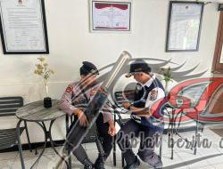 Polres Gresik Periksa Kesehatan Petugas Pengamanan KPU dan Bawaslu