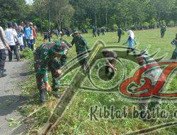 Hari Juang TNI AD, Karya Bakti Kodim Boyolali Sasar Pasar Dan Lapangan Guwo