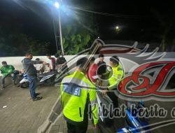 Polres Bangkalan Bubarkan Aksi Balap Liar Oleh Patroli Kamtibmas Pasca Pilkada 2024
