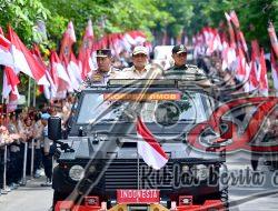 Presiden Prabowo Disambut Meriah di Pembukaan Apel Kasatwil Polri 2024