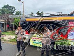 Mobil Mayur Kamtibmas Polresta Banyuwangi Kembali Beraksi, Warga Riang Hati