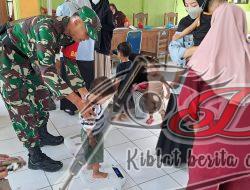 Peran Aktif Babinsa Andong Bersama Puskesmas Perangi Stunting Diwilayah