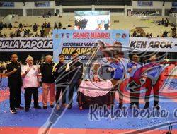 Penutupan Kejurnas Karate INKANAS Kapolri Cup 2024, Wakakor Brimob Polri Apresiasi Sportivitas Atlet