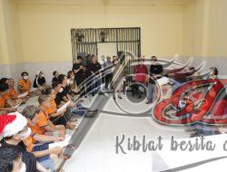 Tahanan Polrestabes Surabaya Laksanakan Ibadah Natal di Rutan Sat Tahti Polrestabes Surabaya