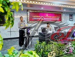 Kakorlantas Polri Gelar Latihan Pra Operasi Lilin 2024 Pengamanan Natal dan Tahun Baru 2025