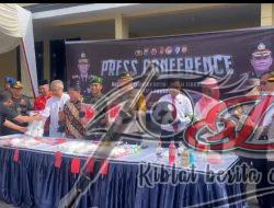 Jelang Nataru, Polres Bondowoso Musnahkan beberapa barang bukti hasil operasi selama tahun 2024