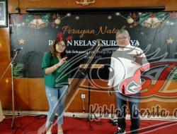 Rutan Kelas 1 Surabaya Merayakan Natal bersama Anggota,Warga Binaan beserta Keluarga