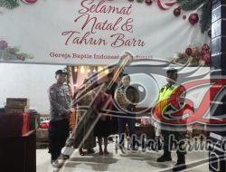 Personil Kodim Boyolali Turut Amankan Misa Natal