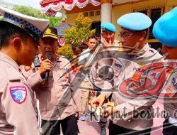 Polsek Simokerto Disidak Oleh Kasi Propam Polrestabes Surabaya