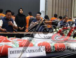 Ditresnarkoba Polda Jatim Berhasil Ungkap 819 Kasus Narkoba dan TPPU Dalam 100 Hari, Wujudkan Asta Cita