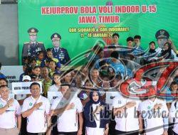 PBVSI Jatim Cari Bibit Atlet Terbaik, Forkopimda Sidoarjo Buka Kejurprov Bola Voli U-15 di GOR Delta
