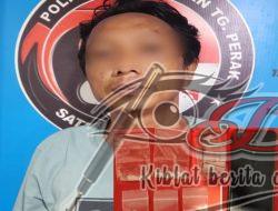 Satresnarkoba Polres Tanjung Perak Amankan Pengedar Sabu di Banjarsugihan Surabaya