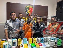 Polres Magetan Kejar Pembobol Konter HP ke Jabar, Tersangka Ditangkap di Bandung