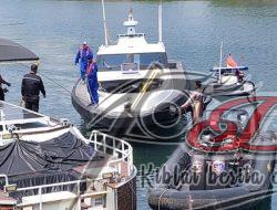 Ditpolairud Polda Jatim Siagakan 2 Kapal Patroli Amankan Selat Bali Selama Libur Panjang