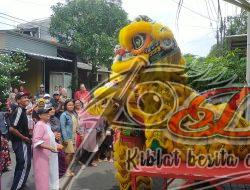 Atraksi Barongsai Warnai HUT ke-28 SLB Harapan Bunda