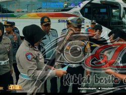 Menjelang Idul Fitri 1446 H, Satlantas Polres Bangkalan Lakukan Inspeksi Angkutan Umum & Barang